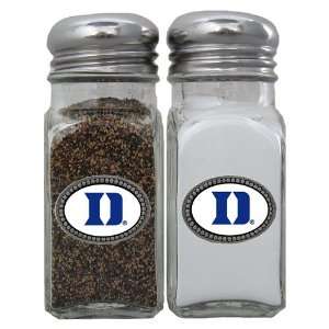  Duke Blue Devils NCAA Logo Salt/Pepper Shaker Set: Sports 