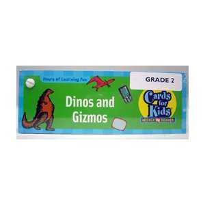  DINOS AND GIZMOS CARDS FOR KIDS GR