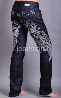 VVW Italian Designer Mens Jeans Denim Pant Slim KM375 W30/34 ~USA 
