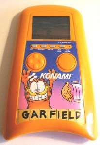 Konami Electronics GARFIELD Vintage Electronic Handheld Hand Held Game 