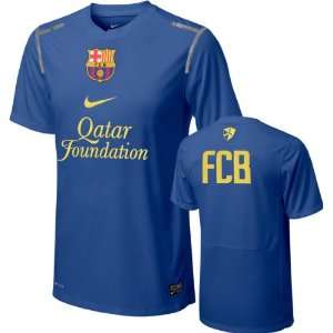  FC Barcelona Blue Nike Prematch Jersey