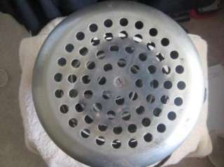 VINTAGE ROUND ELECTRIC SPACE HEATER WARMER STOVE  