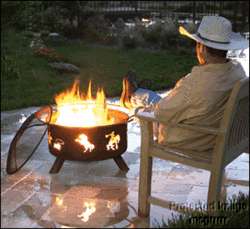 PERSONALIZE YOUR WOOD BURNING FIRE PIT WITH YOUR NAME  