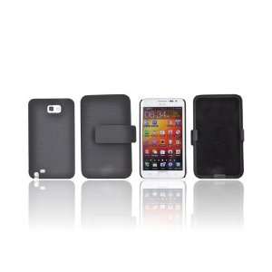  For Samsung Galaxy Note Black Hard Rubberized Shell Case 