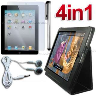   STAND CASE COVER 3 WAY VIEW SCREEN PROTECTOR FOR APPLE IPAD 2  