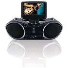 GPX Portable DVD/CD Player AM/FM Radio Boombox w/ LCD Display Stereo 