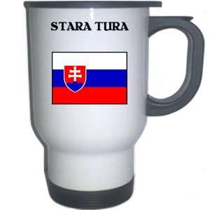  Slovakia   STARA TURA White Stainless Steel Mug 
