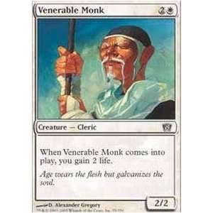  Magic the Gathering   Venerable Monk   Eighth Edition 