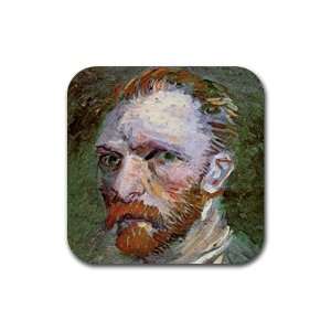   Self Portrait 4 By Vincent Van Gogh Square Coasters