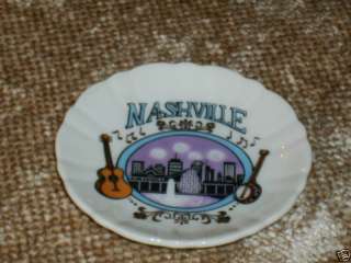 NASHVILLE Collectible Plate small Scotty Made in Japan  
