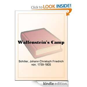 Wallensteins Camp Johann Christoph Friedrich von Schiller  