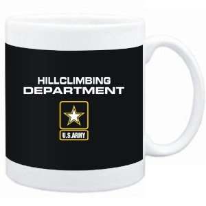 Mug Black  DEPARMENT US ARMY Hillclimbing  Sports  