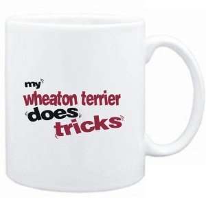  Mug White  MY Wheaton Terrier DOES TRICKS  Dogs Sports 