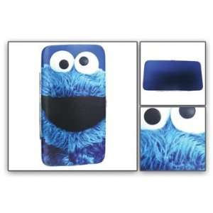  Sesame Street Cookie Monster Face Hinge Wallet 62851: Toys 