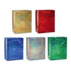 Cleo Wrap Holograph Cub Bag Asstd (Pack Of 36) 14087548 Gift Wrap Bags 