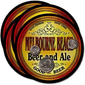  Melbourne Beach, FL Beer & Ale Coasters   4pk Everything 