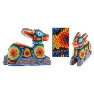  Beadwork figurine, Younger Brother Deer Home & Kitchen