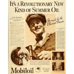 1920 Ad Mobil Oil Clearosol Socony Vacuum Automobile   Original Print 