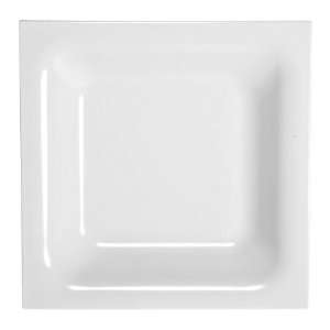  Zak Designs Square White Appetizer Plate: Kitchen & Dining
