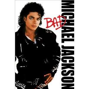  Michael Jackson Bad Album Cover, Music Poster Print, 24 by 