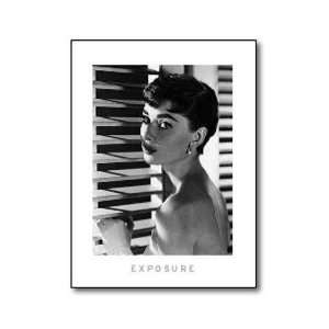  Audrey Hepburn   Blinds Poster Print: Home & Kitchen