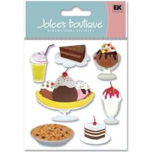  Jolees Boutique Dimensional Stickers Dessert   626183 