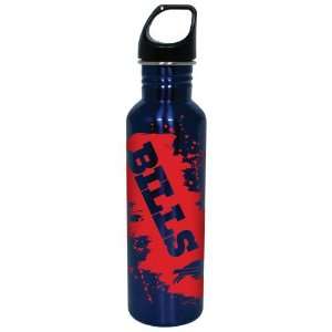    Buffalo Bills 26 Oz Stainless Steel Water Bottle: Home & Kitchen