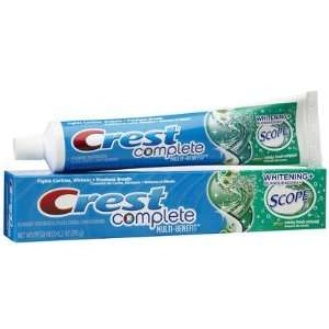  Crest Plus Scope Toothpaste Minty Fresh 6.2 oz (Quantity 