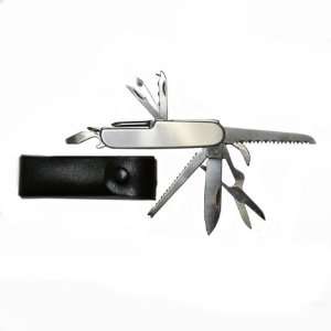  12 in 1 Stainless Steel Swiss Style Pocket Knife: Home 