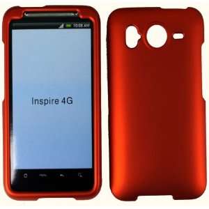   Orange Hard Case Cover for HTC Inspire 4G: Cell Phones & Accessories