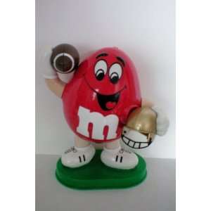  HTF    Highly Collectible M & M Football Red M&M Candy 