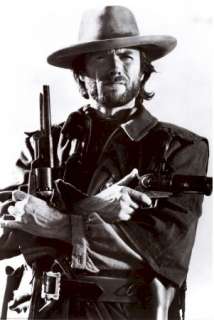 MOVIE POSTER ~ CLINT EASTWOOD (Outlaw Josey Wales) GUNS  