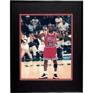  Michael Jordan in his # 45 Jersey Photograph