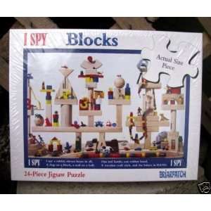  I Spy Blocks 24 Piece Jigsaw Puzzle Toys & Games