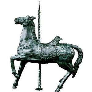   Galleries SRB991345 Merry Go Round Horse Bronze