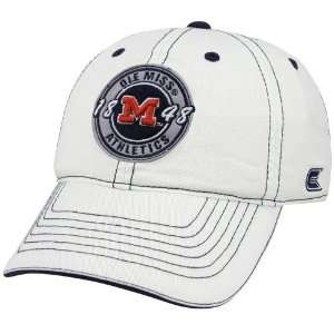  Mississippi Rebels White Ideal Hat