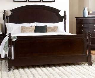 NEW INGLEWOOD DEEP CHERRY WOOD QUEEN or KING SIZE BED  