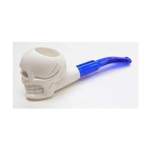  Meerschaum Pipes   Mini Hand Finished Skull Everything 