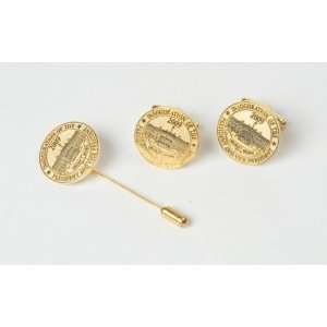  His & Hers  Obama Inauguration 24kt Gold Plated Cuff Link 