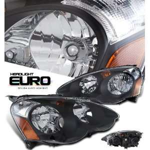 02 04 Acura RSX Black Headlight: Everything Else