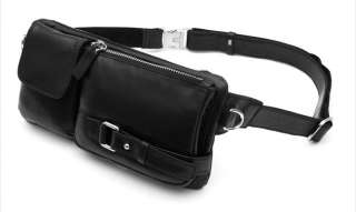 Unius Genuine Leather Money Belt fanny Pack Waist Bag  