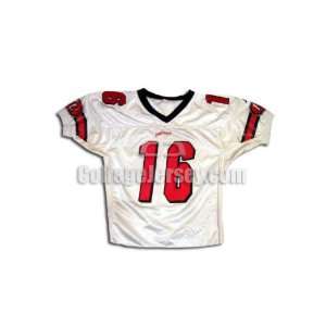   16 Game Used Indiana Sports Belle Football Jersey