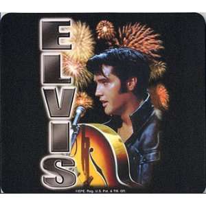 Elvis Fireworks Mousepad
