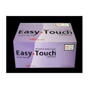  Easy Touch Insulin Grade 1cc x 28g x 1/2 1000 count 
