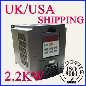 VARIABLE FREQUENCY DRIVE INVERTER VFD NEW 3HP 2.2KW j4  