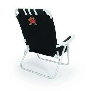   of Maryland Terps Reclining Portable Beach Chair: Sports & Outdoors