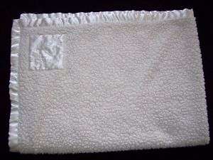 George  Satin Star Moon Cream Plush Baby Blanket  