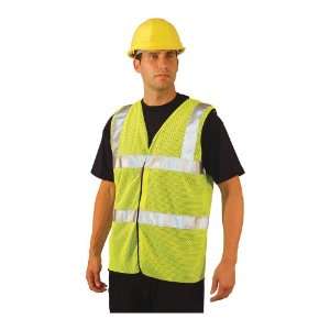  Occunomix Occulux Ansi Mesh Vest 2X Yellow: Home 