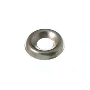 SCREW CUP SURFACE FINISHING WASHERS No. 8 CP CHROME PLATED 