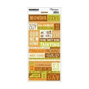   Signature Series Stickers Moving Quote Arts, Crafts & Sewing